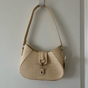Urban outfitters faux croc shoulder bag NWT
